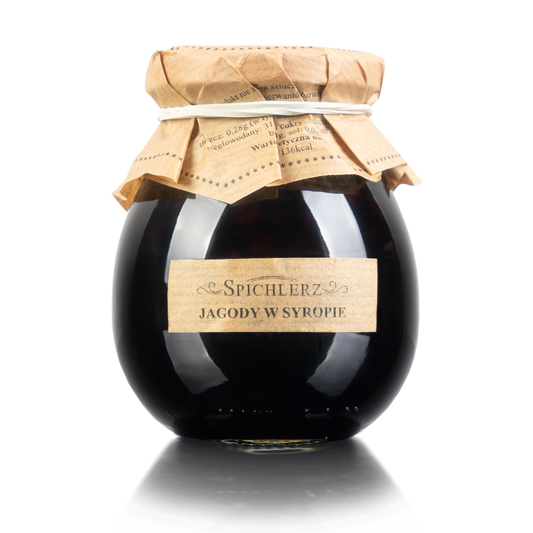 Jagody w syropie 280g Spichlerz